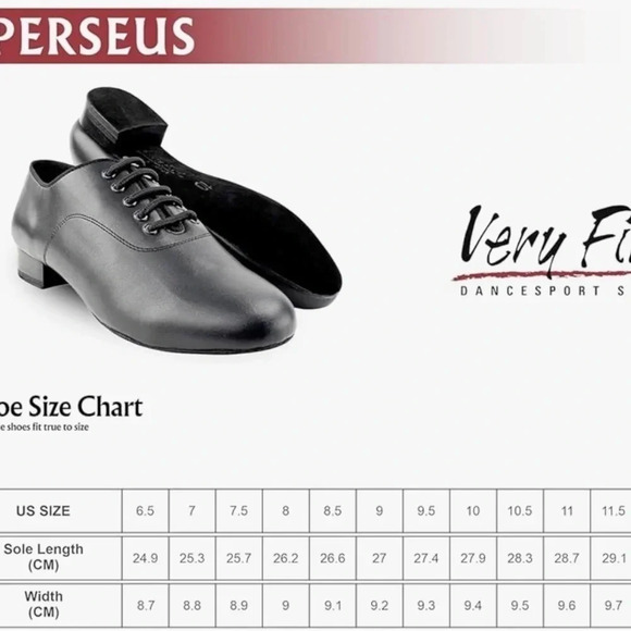 NWOT Very Fine Men's Dance Shoe Ballroom Collection  Bachata Social Salsa - Picture 9 of 9